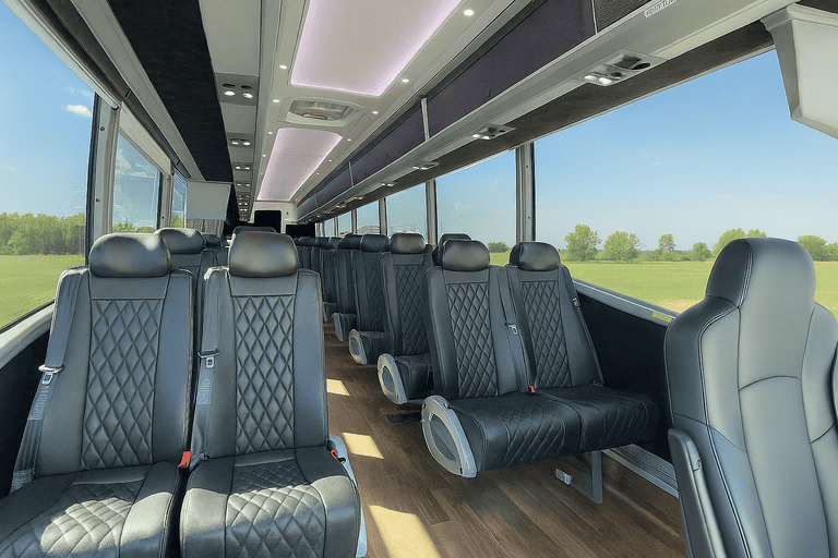 coach bus in Chino Hills