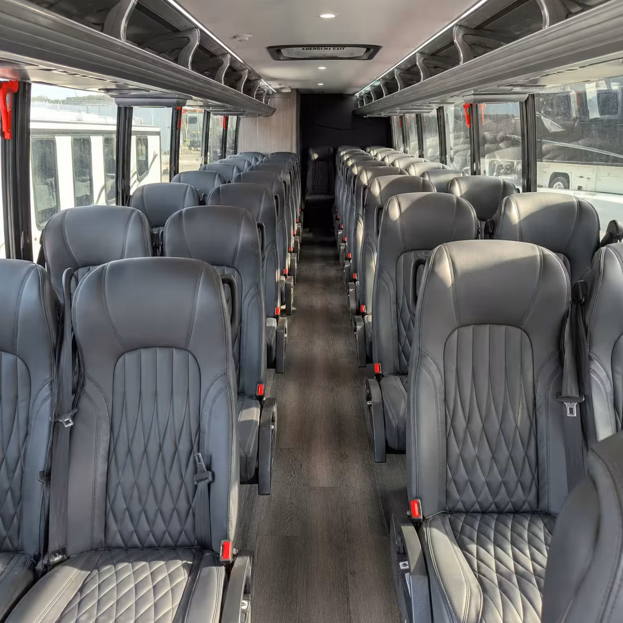 35 passenger minibus interior