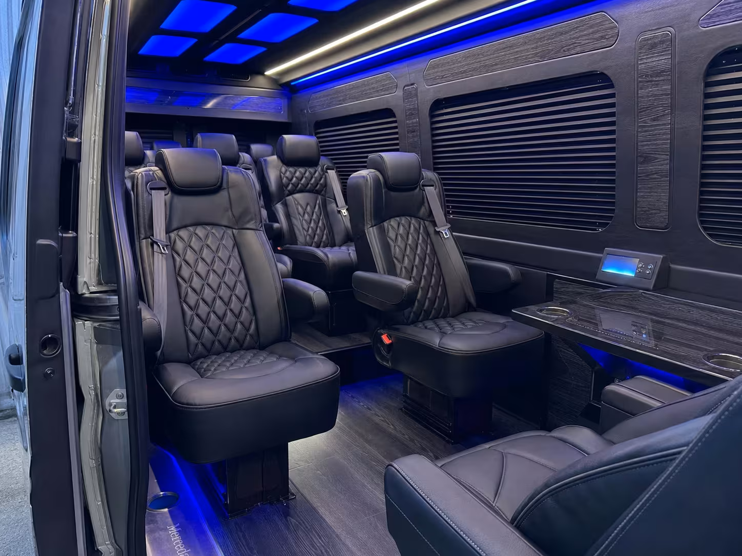 sprinter van transportation for groups and events across chino hills